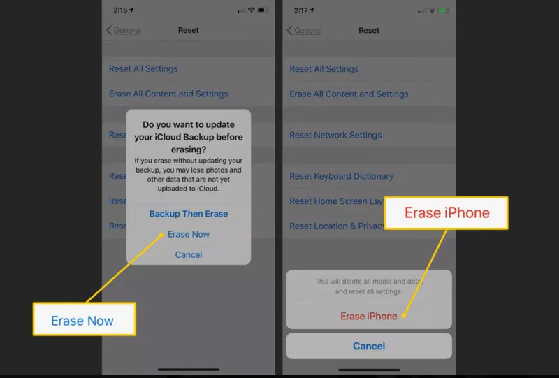 Cách khôi phục ảnh đã xoá trên iPhone bằng bản sao lưu có thể sử dụng iCloud, Finder hoặc Apple Devices.